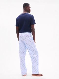Printed Sleep Pant — Washed Blue 4