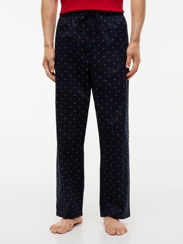 Printed Sleep Pant — New Blue