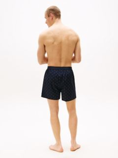 Allover Flag Print Woven Boxer — Sailor Navy 4