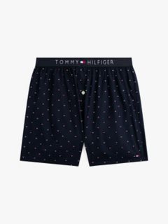 Allover Flag Print Woven Boxer — Sailor Navy 5