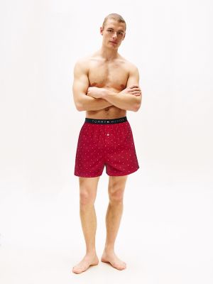 Allover Flag Print Woven Boxer | Tommy Hilfiger