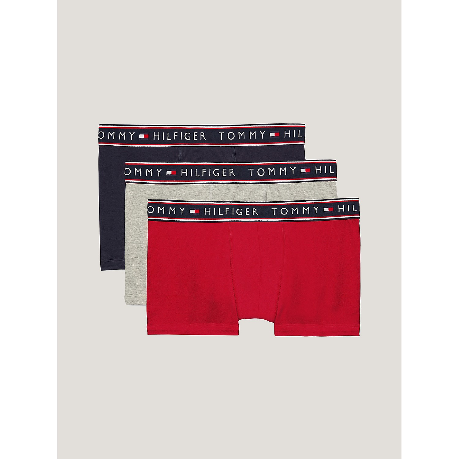 TOMMY HILFIGER Cotton Stretch Trunk 3-Pack