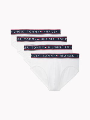 Tommy Hilfiger Men's Underwear, Cotton Brief 4-Pack - Macy's