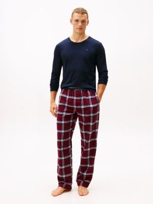 Flannel Sleep Pant, Cabernet
