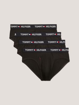 Tommy Hilfiger Everyday Micro Briefs 4-Pack Black 09T3488-001 - Free  Shipping at LASC