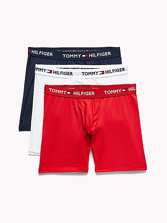 Tommy Hilfiger Ultra Soft Microfibre Men's Boxer Trunk Red