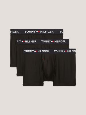 Tommy Hilfiger Men's Underwear Everyday Micro Multipack Trunks, Pacific,  Large