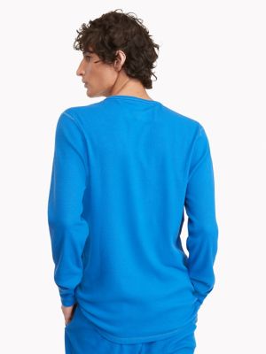 Thermal Lounge T-Shirt, Electric Blue