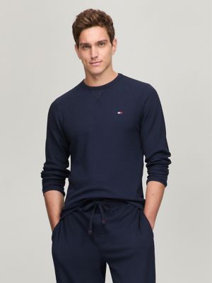 Thermal Lounge T-Shirt, Dark Navy