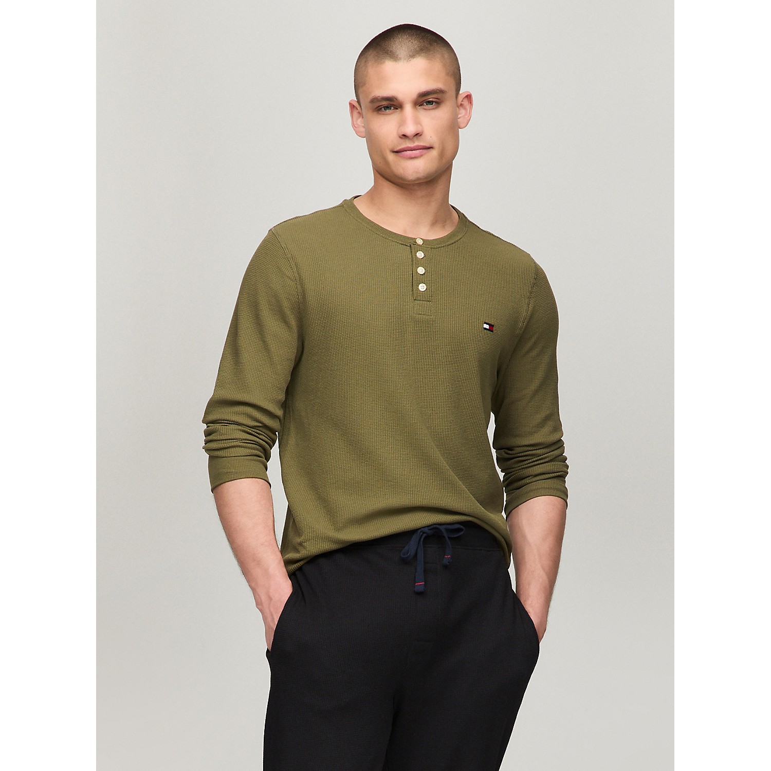 TOMMY HILFIGER Thermal Sleep Henley