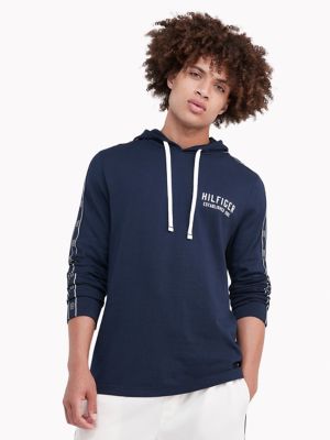 Tommy hilfiger 2025 hoodie donkerblauw