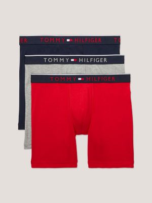 Essential Luxe Stretch Boxer Brief 3 Pack Tommy Hilfiger USA