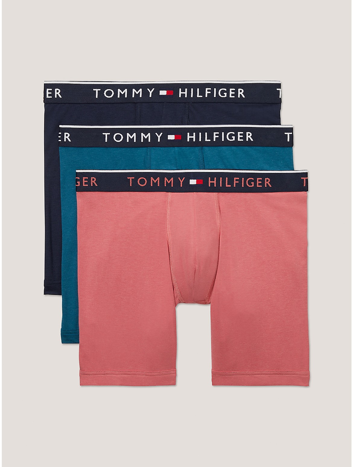 Tommy Hilfiger Men's Essential Luxe Stretch Boxer Brief 3-Pack