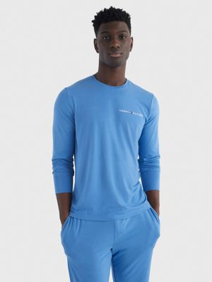 Lounge Stretch Crewneck, Dawn Blue