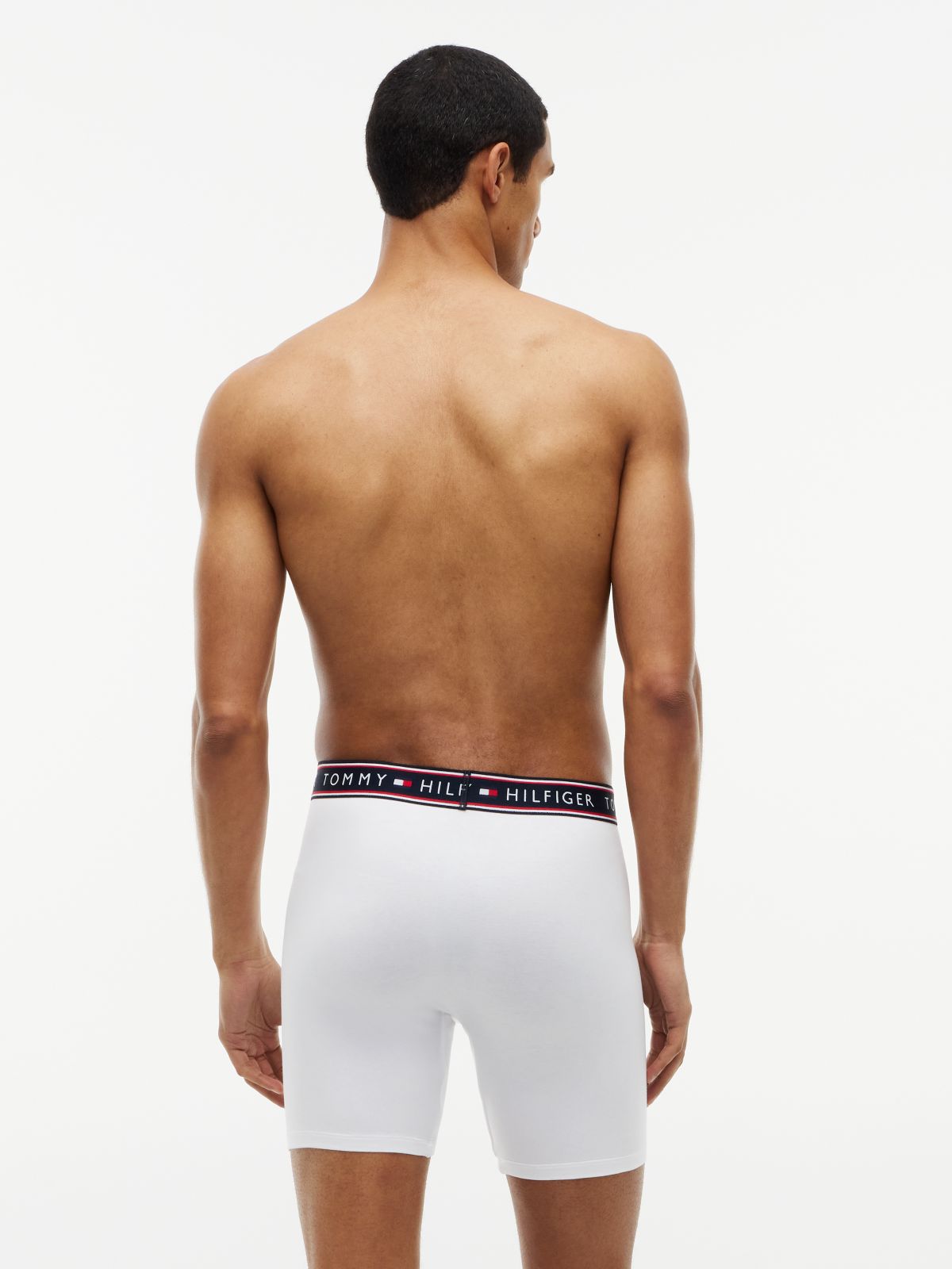 Cotton Stretch Boxer Brief 3-Pack — White