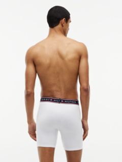 Cotton Stretch Boxer Brief 3-Pack — White 5