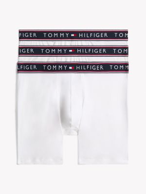 Cotton Stretch Boxer Brief 3-Pack, White