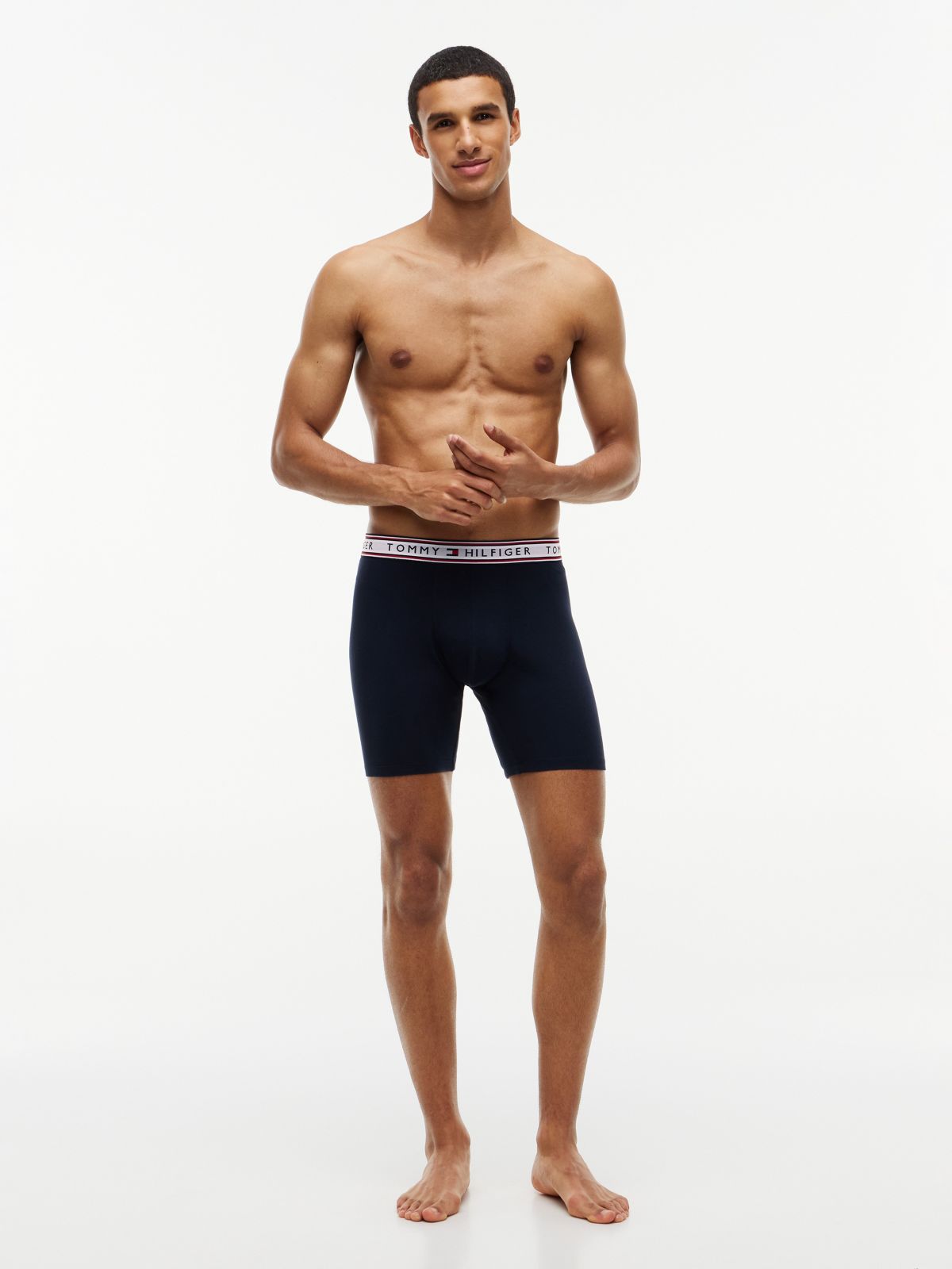 Cotton Stretch Boxer Brief 3-Pack — Sea Spray
