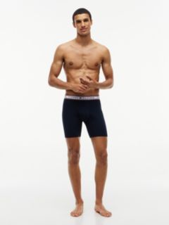Cotton Stretch Boxer Brief 3-Pack — Sea Spray 3