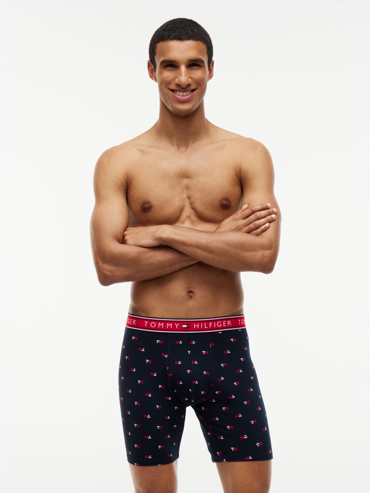 Cotton Stretch Boxer Brief 3-Pack — Sea Spray