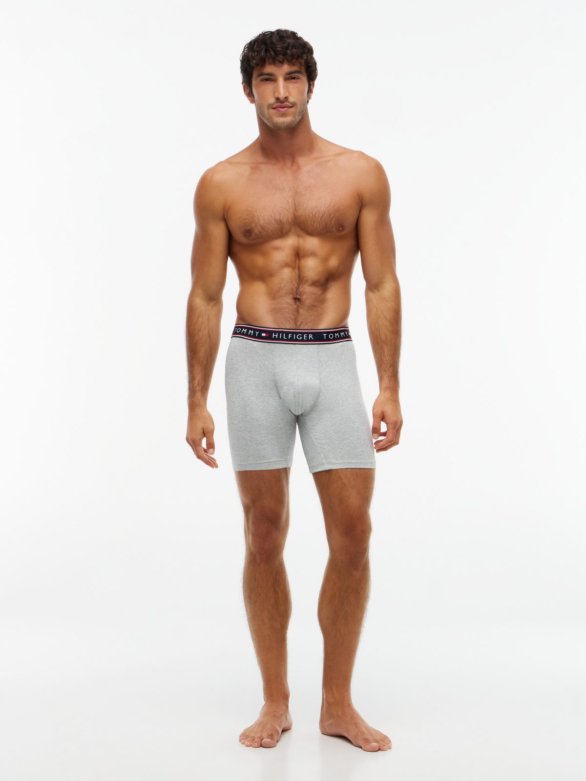 Cotton Stretch Boxer Brief 3-Pack — Mahogany