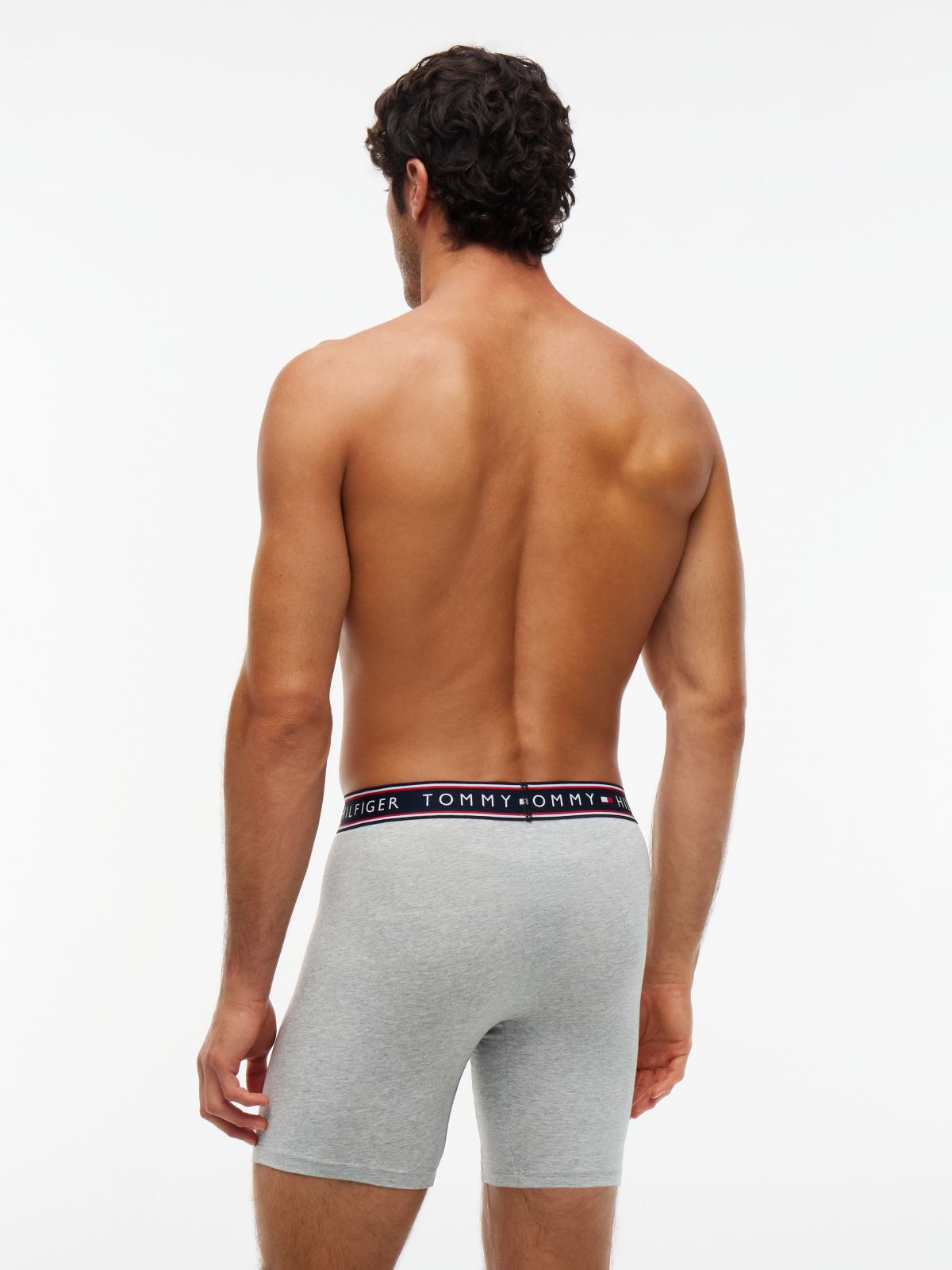 Cotton Stretch Boxer Brief 3-Pack — Mahogany