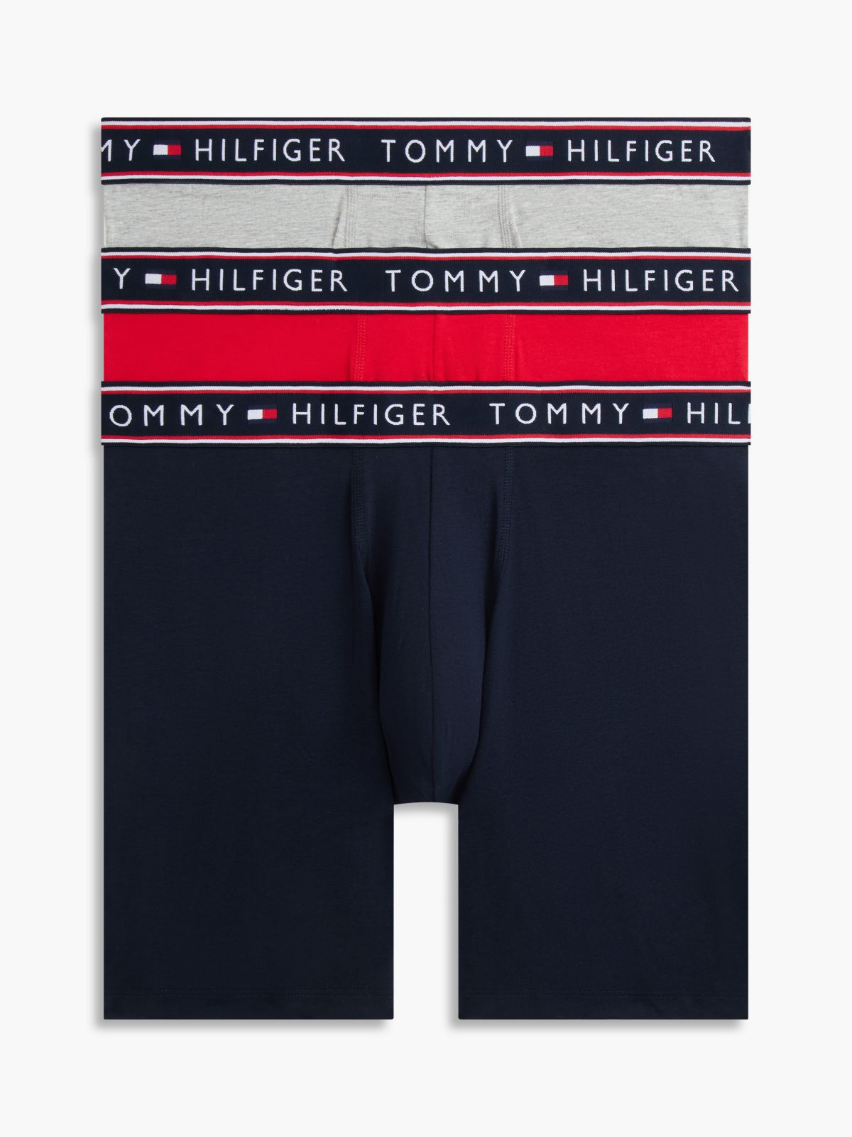 Cotton Stretch Boxer Brief 3-Pack — Mahogany