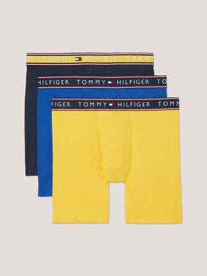 Men's Tommy Hilfiger Cotton Stretch 3-Pack Boxer Briefs/ Green