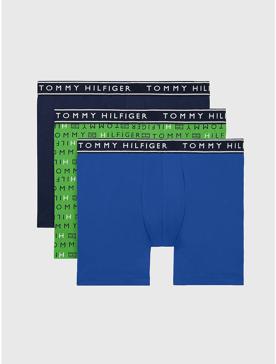 Tommy Hilfiger Men's Cotton Stretch Boxer Brief 3-Pack - Multi - XL