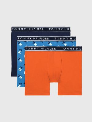 $30 Tommy Hilfiger Underwear Men Blue Stretch Boxer Brief Trunk 2-Pack Size  XL