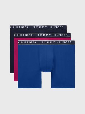 Cotton Stretch Boxer Brief 3-Pack, China Blue