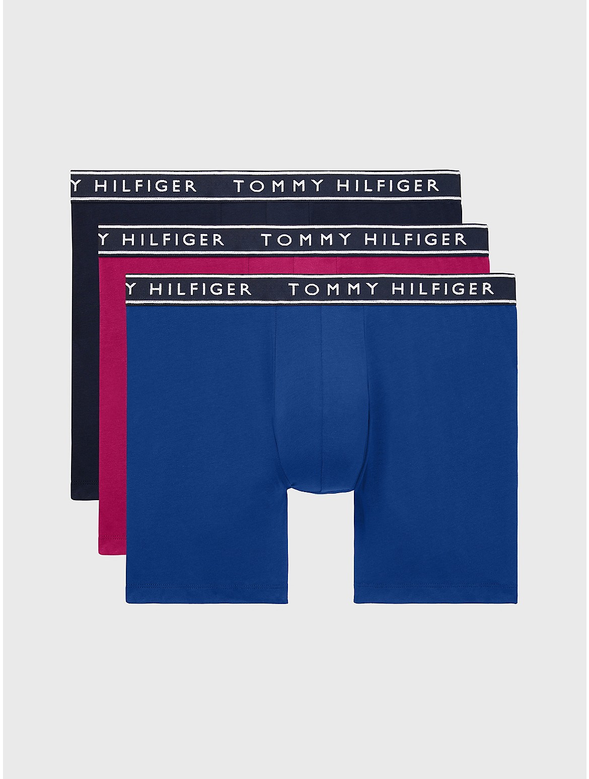 Tommy Hilfiger Men's Cotton Stretch Boxer Brief 3-Pack