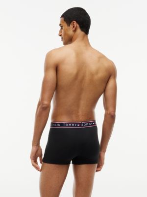 Бельё для мужчин, хлопок, стрейч, 3 шт. — Tommy Hilfiger, цвет: Чёрный — фото 5