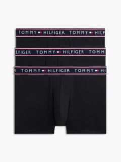 Cotton Stretch Trunk 3-Pack — Black 1