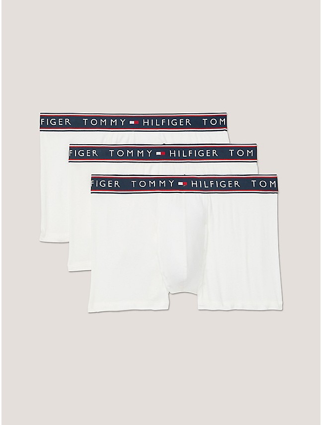TOMMY HILFIGER 3 Boxer Briefs COTTON STRETCH 3 PACK Underwear $42.50