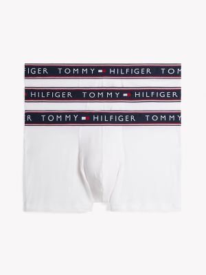 Cotton Stretch Trunk 3-Pack, White