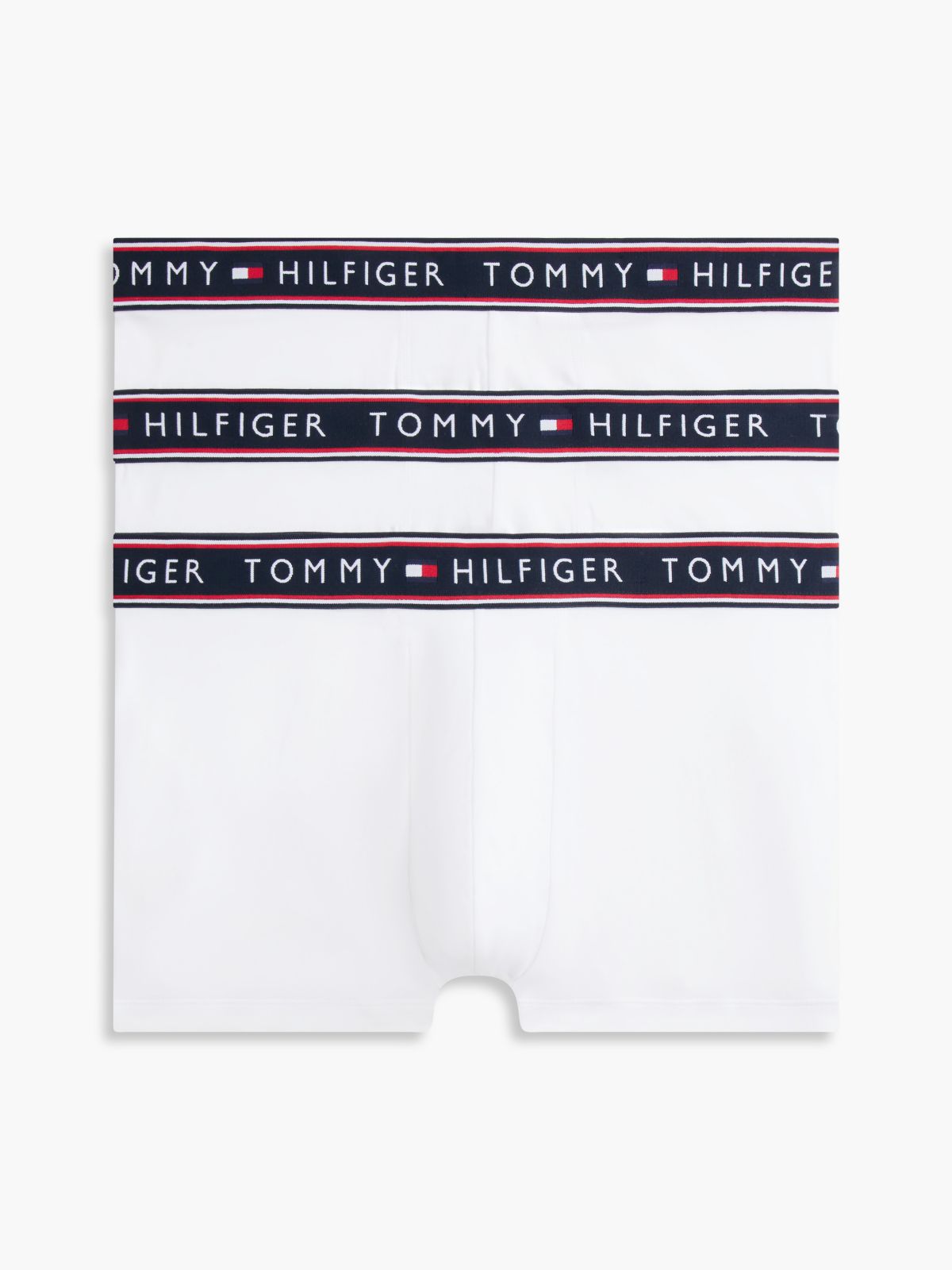 Cotton Stretch Trunk 3-Pack — White