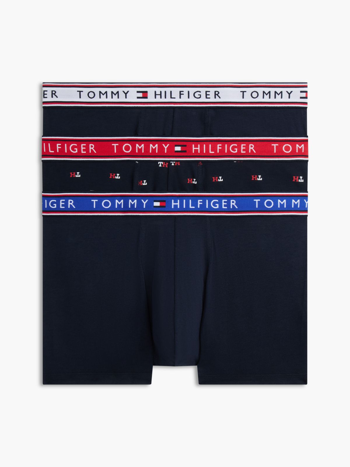Cotton Stretch Trunk 3-Pack — Sea Spray