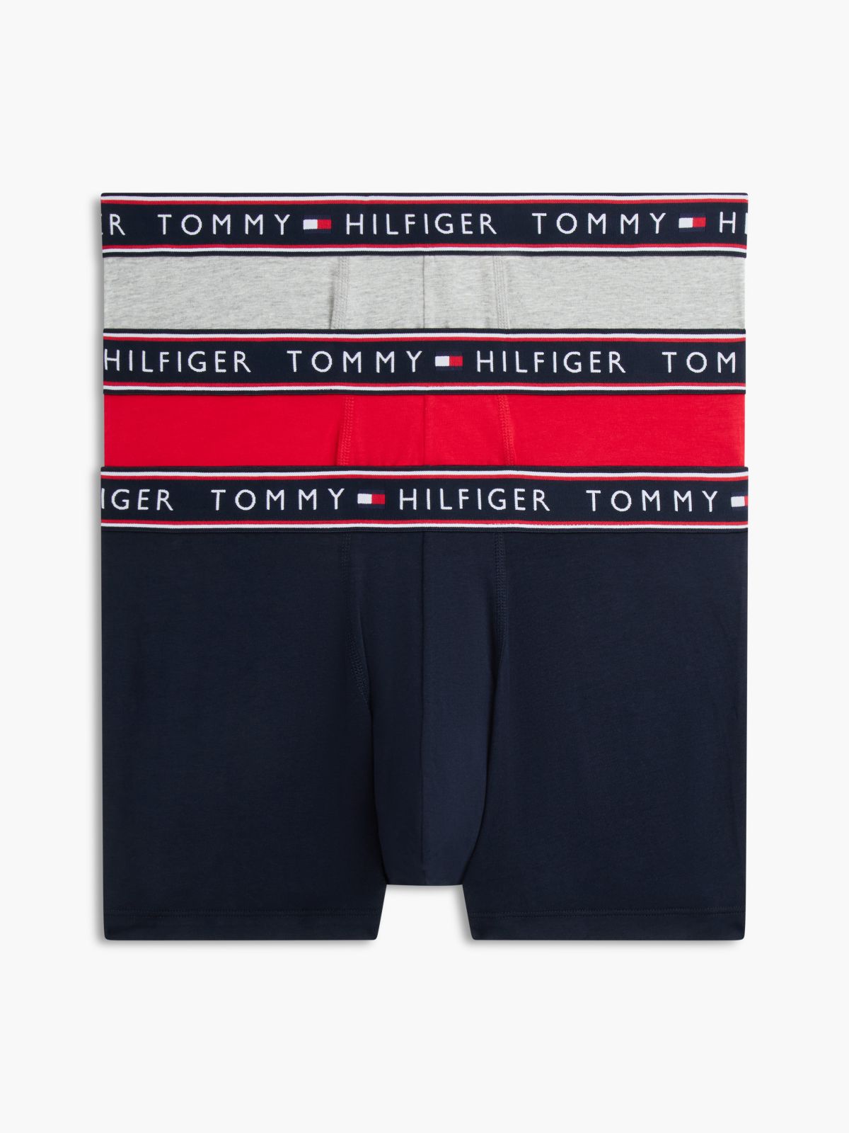 Cotton Stretch Trunk 3-Pack — Mahogany