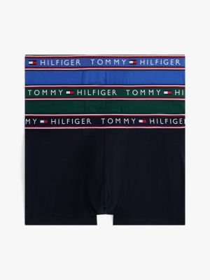 Cotton Stretch Trunk 3-Pack, Evening Blue