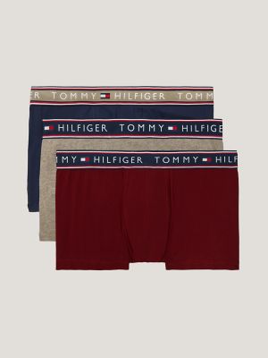 Cotton Stretch Trunk 3-Pack, Currant