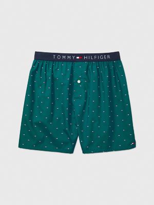 Flag Logo Woven Boxer, Cactus