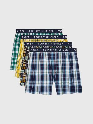 Woven Cotton Boxer 4-Pack, Ray