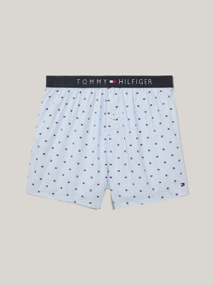 Tommy Hilfiger Men's Underwear Slim Fit Woven Boxer