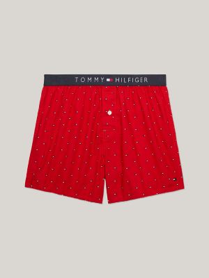 Tommy Hilfiger Men's Underwear Slim Fit Woven Boxer