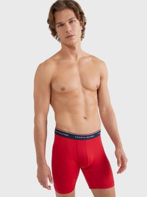 Tommy Hilfiger Boxer Homme Lot de 3 Slip Homme Sous-Vêtement, Multicolore  (Blue Ink/Dark Ash/Dockside Red), S : : Mode