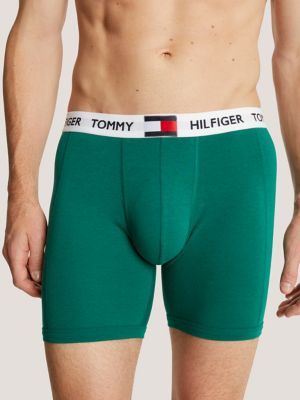 Logo Rib Boxer Brief, Hunter