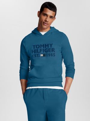 Tonal Logo Lounge Hoodie