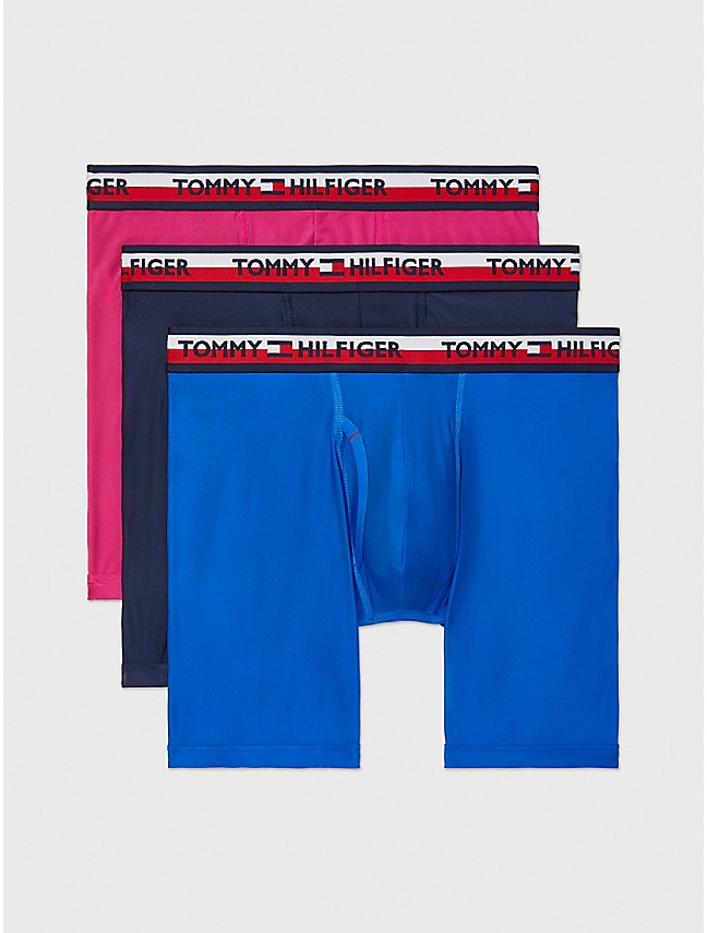 Tommy Hilfiger Men's Everyday Micro Hip Brief 4 Pack Underwear, Black,  Medium : : Clothing, Shoes & Accessories