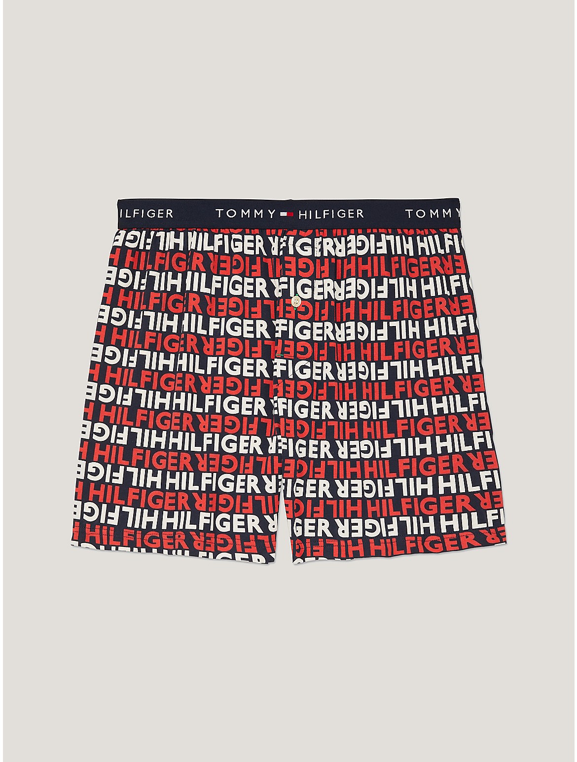 Tommy Hilfiger Fashion Woven Boxer In Sultan Red
